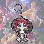 GANTUNGAN Kimetsu no Yaiba Akaza Keychain - Key Chain - Strap hp - Pinch strap - Cellphone Keychain 