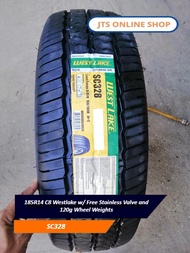 185R14 C8 Westlake w/ Free Stainless Tire Valve