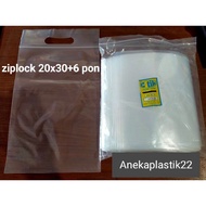 Ziplock plastic clip plastic 20x30+6 ponds plastic bag rubbish plastic bag