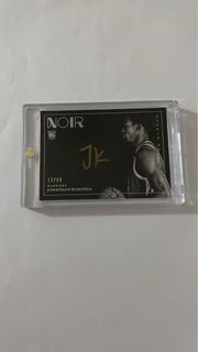 2021-22 Panini Noir Jonathan Kuminga Gold Ink