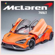 McLaren 765LT Die-Cast 1/31 1:31 Scale Alloy Sports Car Vehicle Model Diecast Car Collection