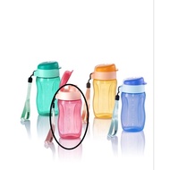 Tupperware Slim Eco Bottle Mini with Strap 310ml/ Kids bottle/ Drinking bottle/ Small water bottle/ 