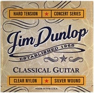 Dunlop DCV121H Concert Series Classical Guitar Strings, Hard Tension, 028-.044, 6 Strings/Set