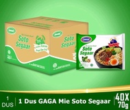 Mie Gaga Rasa Soto Segaar Mie Aussie (satu dus isi 40 bungkus)