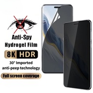 iQOO13 iQOO12 iQOO10 iQOO9 1-2Pcs 900D Anti Spy Privacy Soft Hydrogel Film For iQOO 12 11 10 9 8 Pro