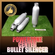 CENTER EXHAUST HIGH FLOW by POWERZONE MOTORSPORT size 1.6" , 2.0" , 2.2" & 2.5"