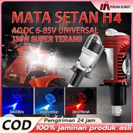 Epicracing ZE 5 PRO Blue Lens H4 Projector Headlight with Devil Eye Plus Full Aluminum Waterproof Co