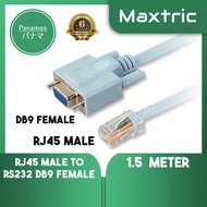 Panamax 1.5 METER RJ45 Male to RS232 DB9 Female Cable For Serial Devices Router Console Firewall Con