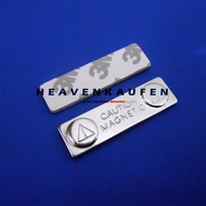3M Silver Brand Magnet for Magnet Name Tag / Name Plate for Bags, etc. Good, Strong, Durable Adhesiv