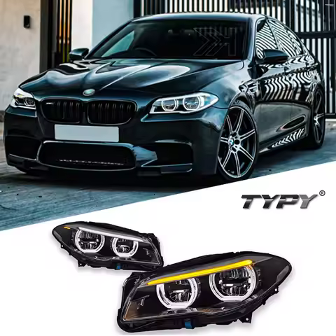 Car Headlight For BMW 5 Series F10 F18 Headlight 2010-2016 Upgraded LED Headlamps Dynamic Turn Signa
