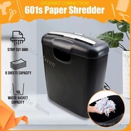 【SG In stock】Office Paper Shredder Home Office Electric Mute Shredder Mini Household Paper Shredder 