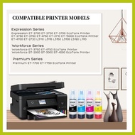 ◧ 🅷 ❡ 100% Original Epson 003 Ink Pigment Ink Printer Ink Cyan Ink L3210/L1110/L1210/L3110/L3120/L