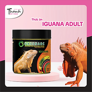 Thức ăn bò sát Iguana Trưởng Thành nhãn GREENABC dùng cho Iguana từ 1m trở lên – Gai bung, gù cao, d