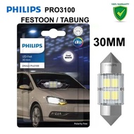 PHILIPS Ultinon PRO3000 Festoon C5W LED Cabin Light 30mm 6000K Tube