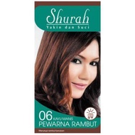 Shurah Pewarna Rambut dengan Pelindungi UV  06 Kayu Manis