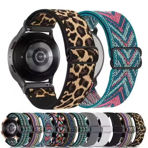 20mm Nylon Strap For Garmin Vivomove Luxe Trend Sport Style HR Bracelet Venu SQ/Vivoactive 6 3 5 Rep