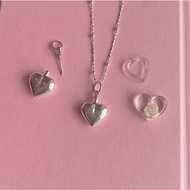 FromJune Silver perfume bottle necklace