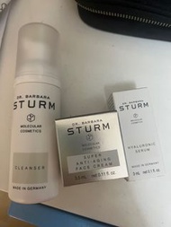 Dr. Barbara Sturm (cleanser, serum & cream)
