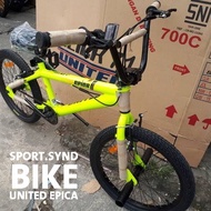 SPESIAL PROMO RAMADHAN SEPEDA BMX MTB 20 UNITED EPICA 01 FREESTYLE TERBARU