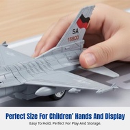 Alloy Fighter Jet Model, Simulation Military Airplane, F14/F15/F18, Pull-Back Toy for Kids