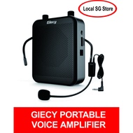 Giecy Portable Voice Amplifier 30W PA System Speaker For Teacher, Presenter.Free Ranger MS199 White color wireless mouse