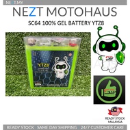 SC64 YTZ8 GEL BATTERY BATERI CCA 150 MT25 R25 XMAX250