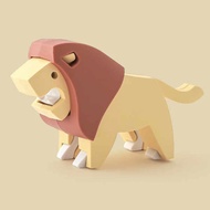 HALFTOYS LION CREATIVES DIY TOYS COLLECTIBLE FOR CHILDREN EARLY CHILDHOOD DEVELOPMENT