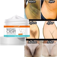 ▥﹊  Whitening Cream Bleaching Cream for Dark Skin Private Parts Sensitive Area Armpit Neck Knees Elbow Melanin Brightening Body Care