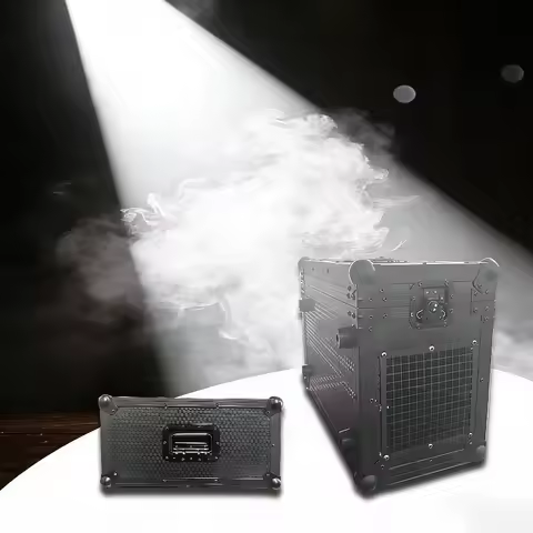 DMX512 Haze Machine 2000W Power Fog Machine 18000CUFT/min Coverage DMX Programmable Control for Prof