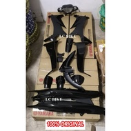 Y125ZR BODY COVER SET 100% ORIGINAL YAMAHA (BLACK)