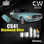 [ AIKKA Diamond Blue CS41  ] 2K Car Paint Supreme Solid Colour Kaler Bancuh Kereta Motor CW Custom M