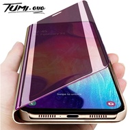 Mirror Flip Phone Case for Samsung Galaxy A11 A31 A51 A71 A81 Cover For Samsung Galaxy S20 Ultra S10