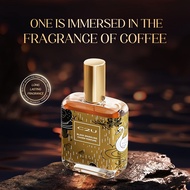 C2U Black Sparkling Charm Perfume 30ml, Coffee Jasmine Vanilla Scent Unisex Portable Fragrance Gift