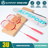QUZN [QUZN] ALP Power 2psc /Lot 3U น้ำหนักเบาพิเศษ85G ไม้แบดมินตัน G4 T700โจมตี100% อุปกรณ์การฝึกอบร