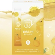[EDIYA] Korean Liquid Bending Tea Sticks Citron &amp; Qunice