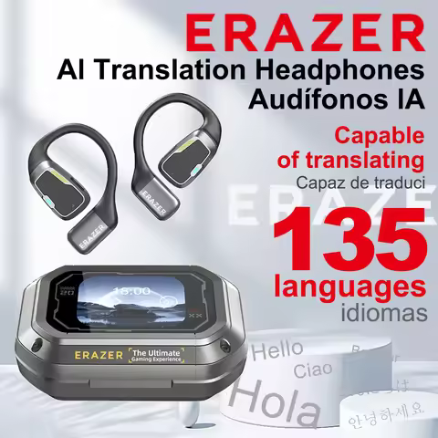 ERAZER XP6 Wireless Bluetooth Earphones Sleep ASMR Headset DIY Equalizer APP Wireless Headphones Off