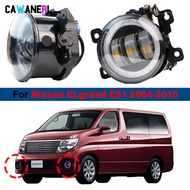 2 X Car Front Bumper LED Fog Light Angel Eye DRL Daylight 30W 6000LM For Nissan Elgrand E51 2004 200
