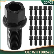 20pcs VW Audi Steel Car Steel Car Wheel Lug Bolts Nut M14x1.5 Tyre Parts WHT002437 WHT001812 For VW 