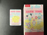 SANRIO - 已開盲盒 Sanrio Character 沐浴時光系列 布甸狗 布丁狗 手辦公仔 週邊擺設 [平行進口]