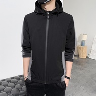 [M-5XL] Windproof Thermal Jacket for Men Soft Breathable Blazer Casual Stylish Men's Coat