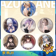 Ready Stock Azur Lane Azur Lane Concert Dress Double Flash Bar Badge Nimi Merchandise