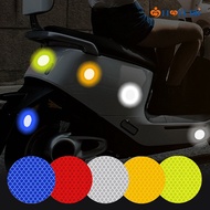 20 Pcs/ Set High Quality Durable PVC Waterproof Motorcycle Reflective Sticker - Colorful Round Car N