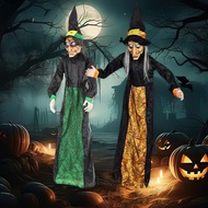 [szxmkj2lp] Halloween Hanging Witch Halloween Decoration Theme Park Horror Layout 67 Spooky Prop Cre