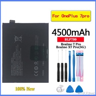 Orginal New 4500mAh BLP799 Mobile Phone Replacement Battery For Oppo Realme 7 One Plus X7 X3 Pro Realme7 Pro 5G RMX2170 Battery kus