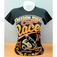 Biker Short Sleeve T-Shirt Motorcycle Women's FM.BLD104