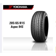YOKOHAMA 205/65/R15 Aspec 94S CAR TIRE