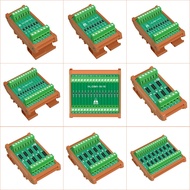 DIN Rail Mount 6 8 10 12 16 Individual Diode Module, 1N4007 1A 1000V and 1N5408 3A 1000V Diode Break