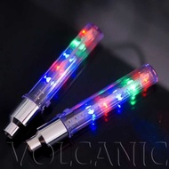 [Fast Shipping]5LED Waterproof Gas Nozzle Light/LED Color Hot Wheels Bicycle Gas Nozzle Light/Super 