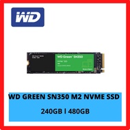 Western Digital WD Green SN350 240GB / 480GB  /1TB      NVMe PCIe SSD Solid State Drives M.2 2280