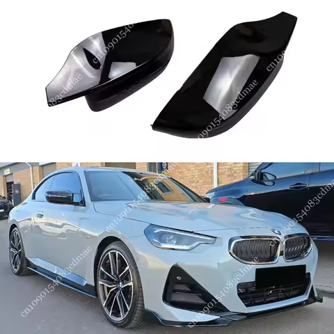 M Style Rearview Mirror Cover Cap Replacement Parts Side Wing Trim For BMW 2 Series G42 Coupe 218i 2